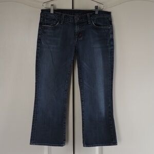 Citizens of Humanity women's size 30 Kelly #063low waist cropped stretch jeans